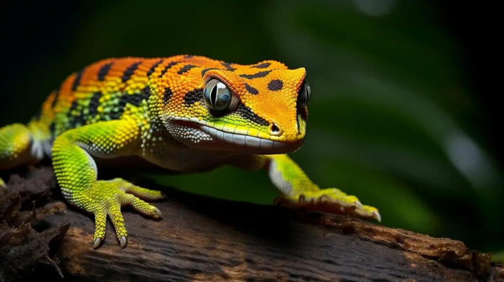 Andaman Gecko Aggression