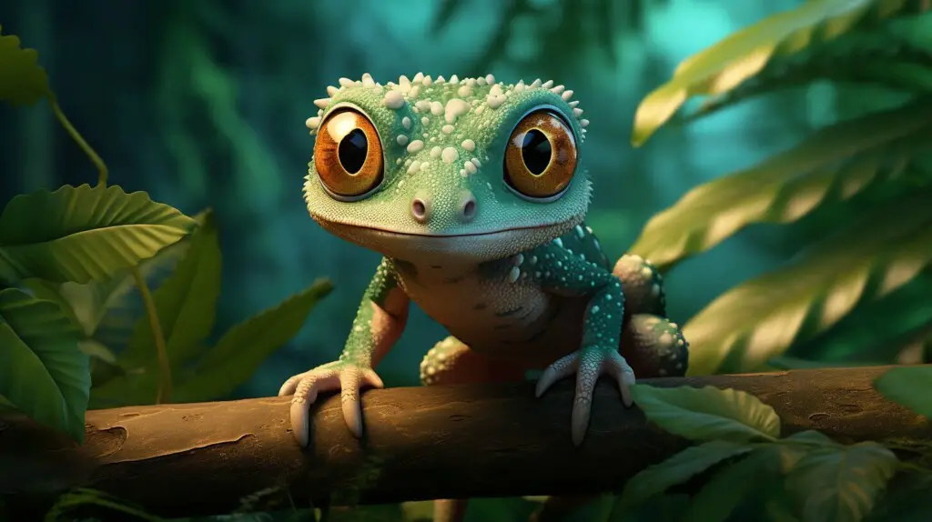 Anjouan Big-Eyed Gecko