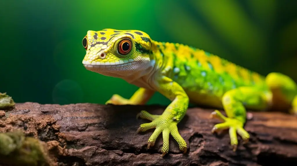 Captive Banded Day Gecko