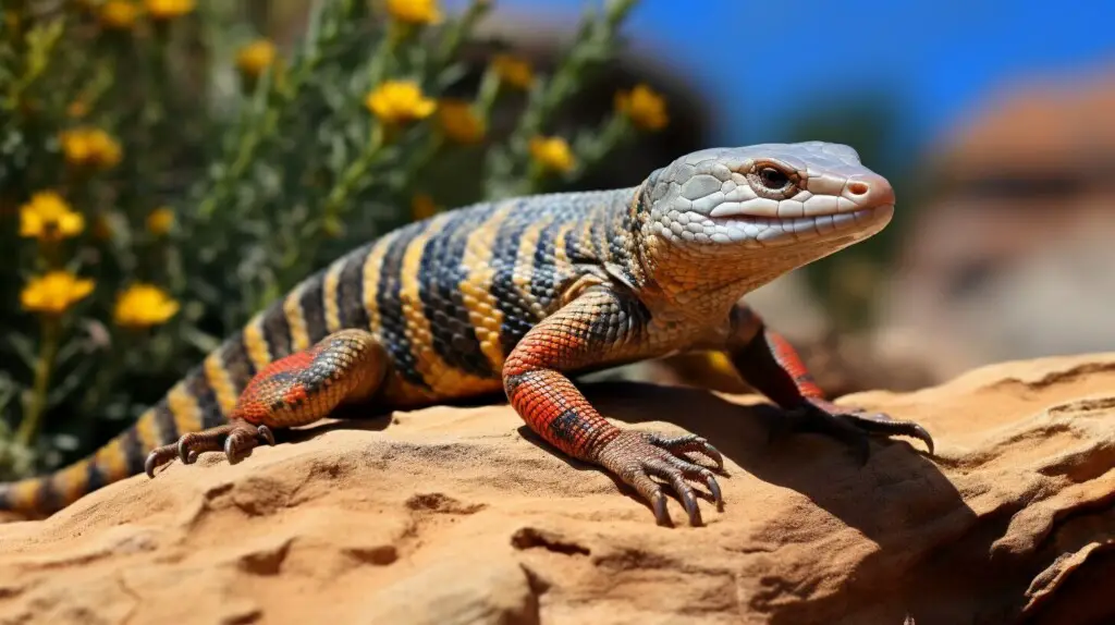 blue-tongue skink